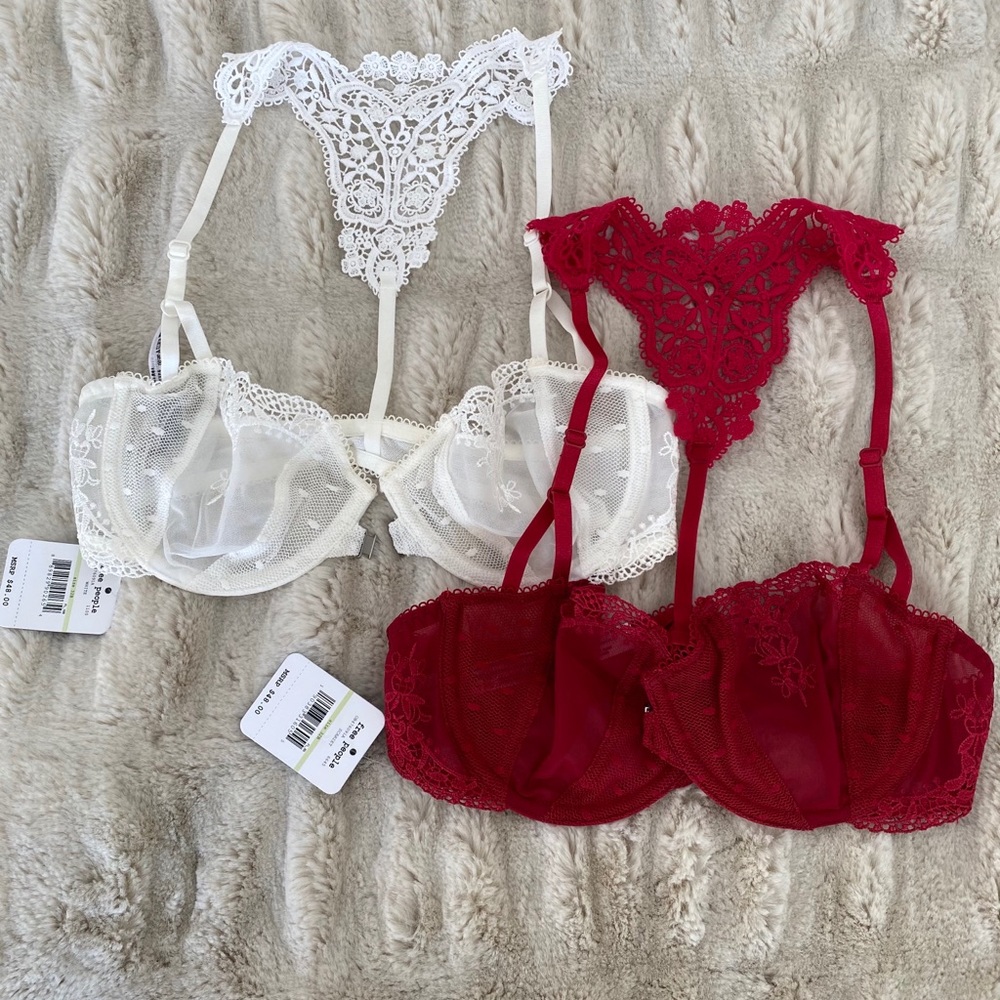 Free people underwire bras- 2 Pack!